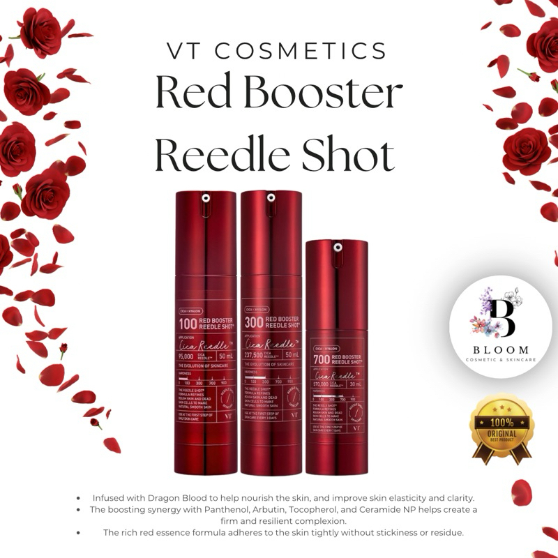 VT Cosmetics Red Booster Reedle Shot