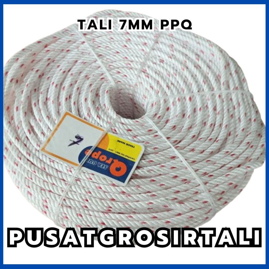 Tambang PPQ 7MM / Tambang Fuso / Tambang 7MM / Tampar 7MM / Tambang Kapal / Tambang Kiloan