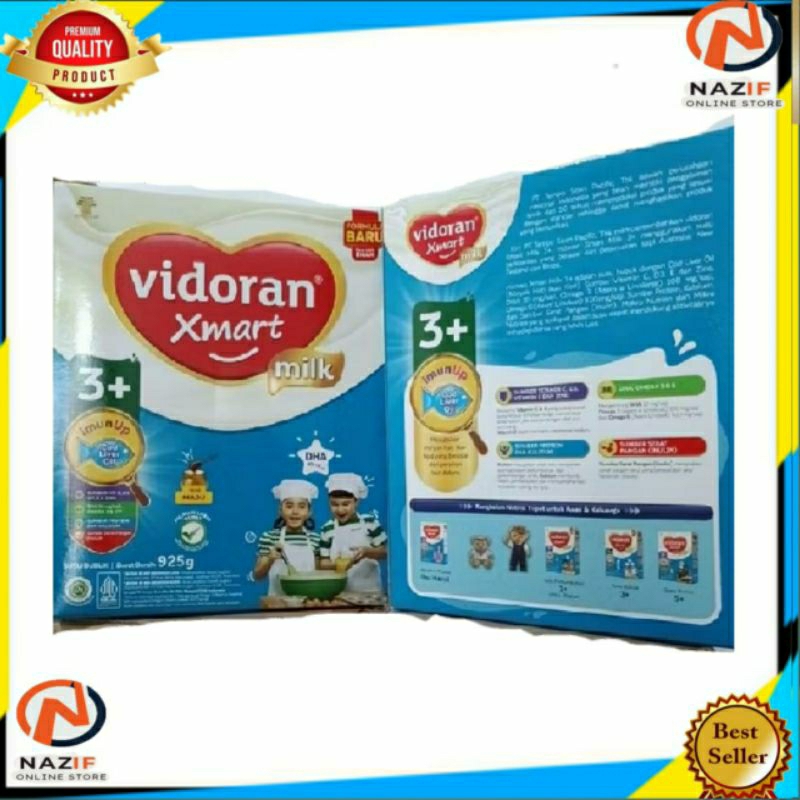 

Susu Vidoran 3+ Madu 925gr.