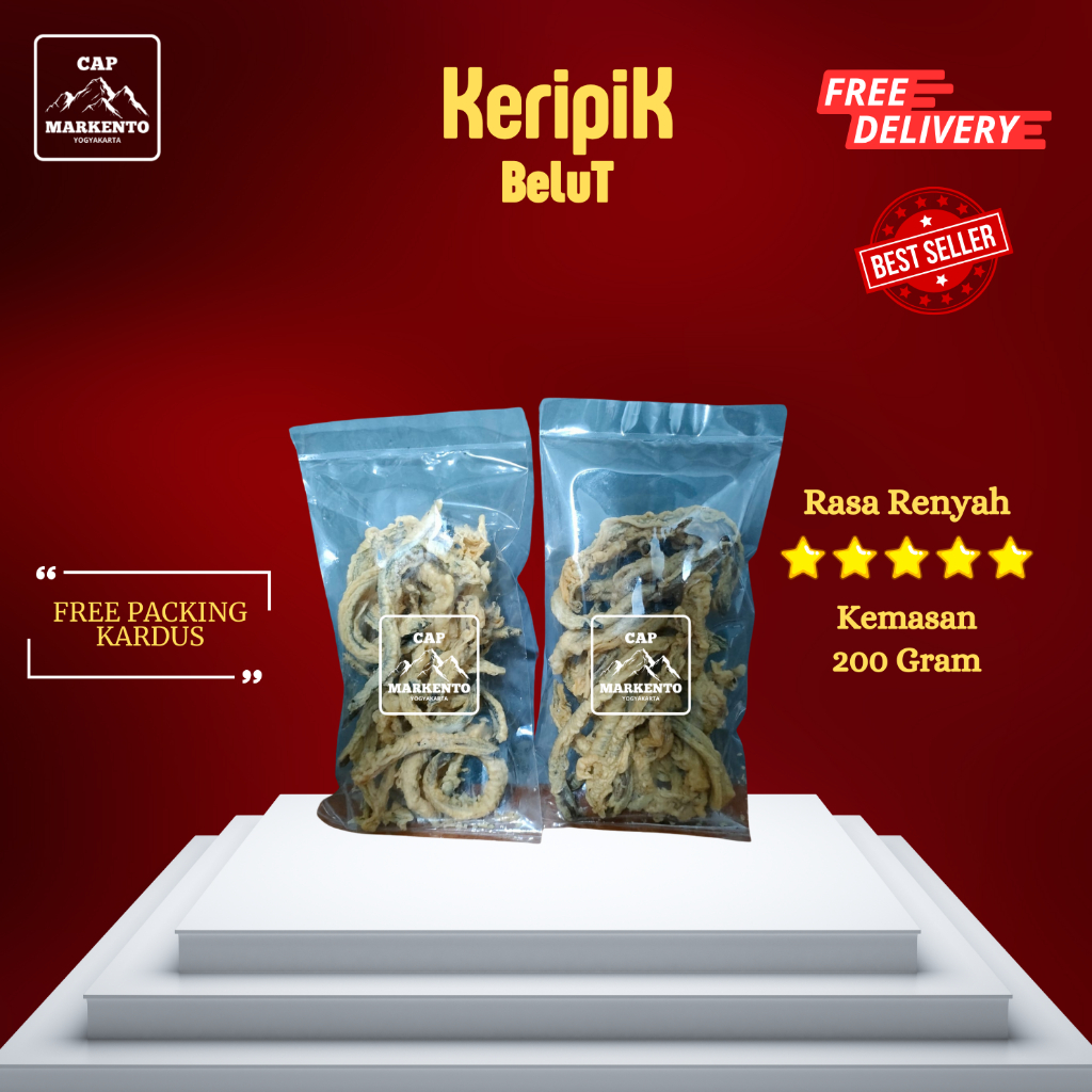 

Keripik Belut Renyah - Sudah Matang Siap Konsumsi [200Gram]