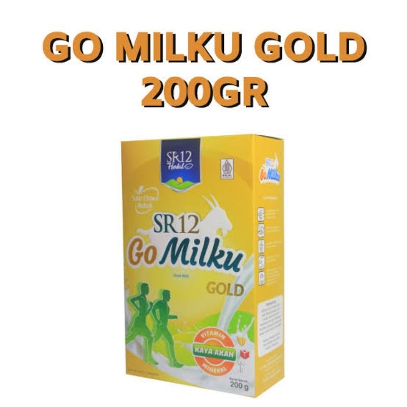 

SUSU KAMBING GO MILKU GOLD SR12 200GR