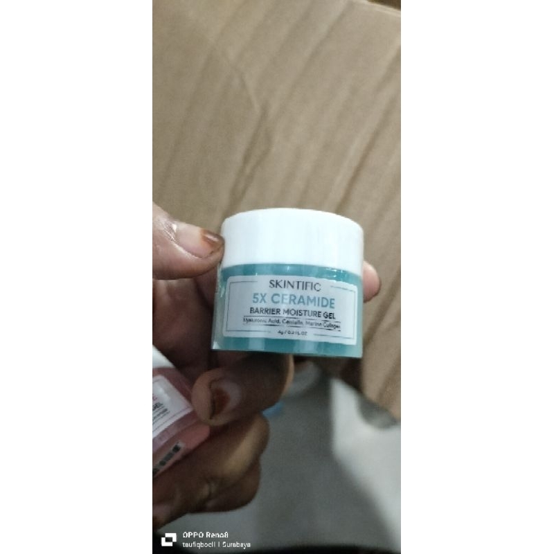 skintific 5×ceramide moisturizer mini Tampa box(dus)