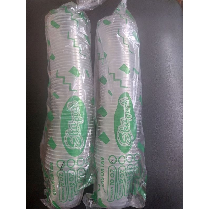 Gelas plastik 10 Oz
