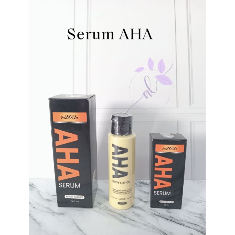 SERUM AHA/BODY SERUM/AHA BODY LOTION