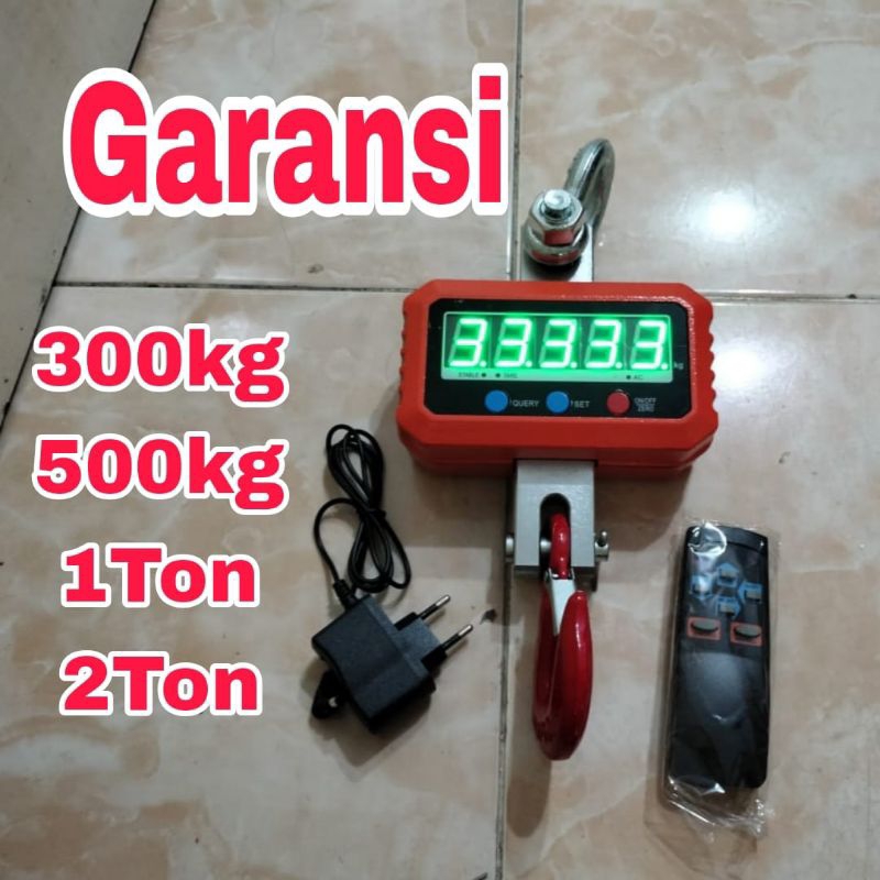 Timbangan gantung digital 500kg