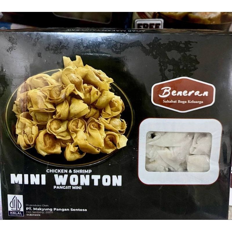 

Beneran Mini Wonton 350 gr
