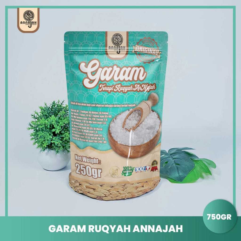 

Garam Ruqyah AnNajah 100% Original By Mg17official - Kemasan Besar / Garam Ruqyah