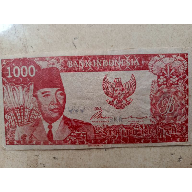 uang kuno 1000