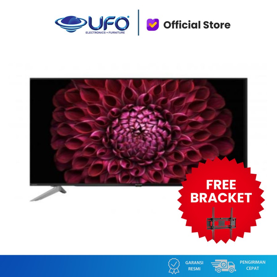 Sharp 65 Inch Android TV 4K UHD Led 4TC65DL1X - Unit Only