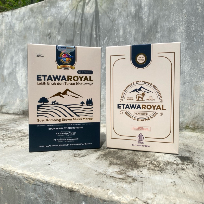 

SUSU ETAWAROYAL / ETAWAPLUS / Susu Kambing / Susu untuk kesehatan pernafasan / Etawaplus berganti merk jadi ETAWAROYAL