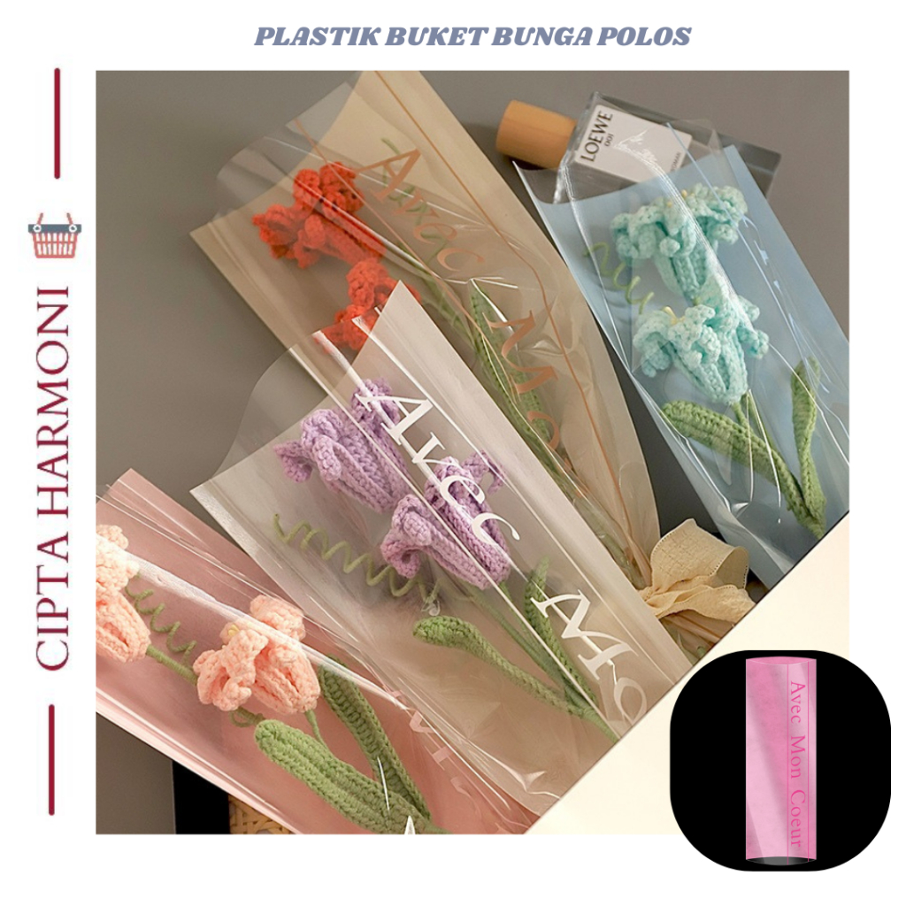 

Plastik Buket Bunga Valentine Single Flower Bouquet Wisuda Per Tangkai SF02