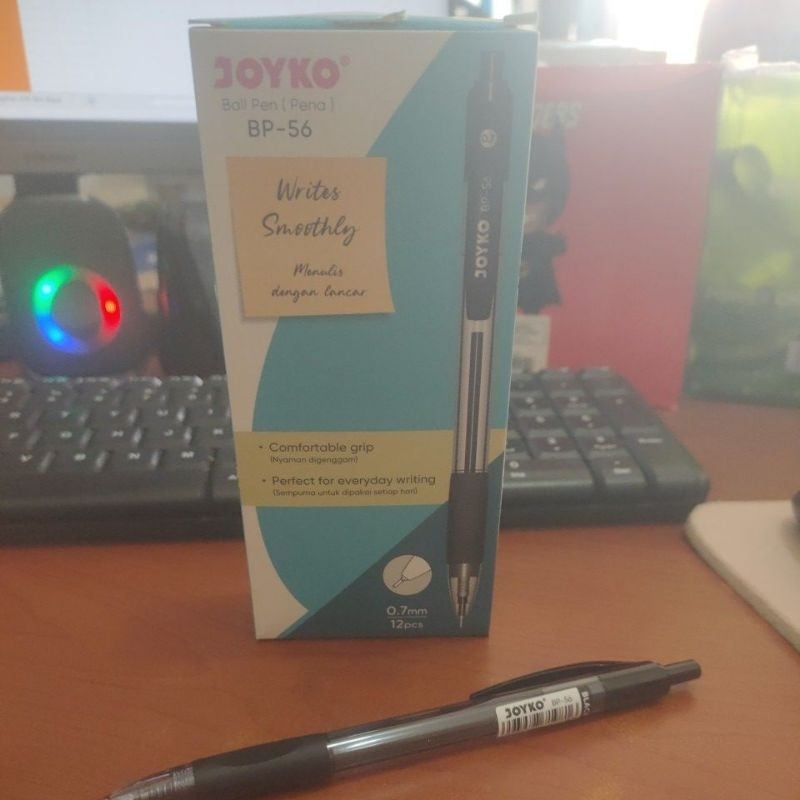 

pena cetek,pena mekanik joyko 0,7mm BP 56 1 kotak isi 12