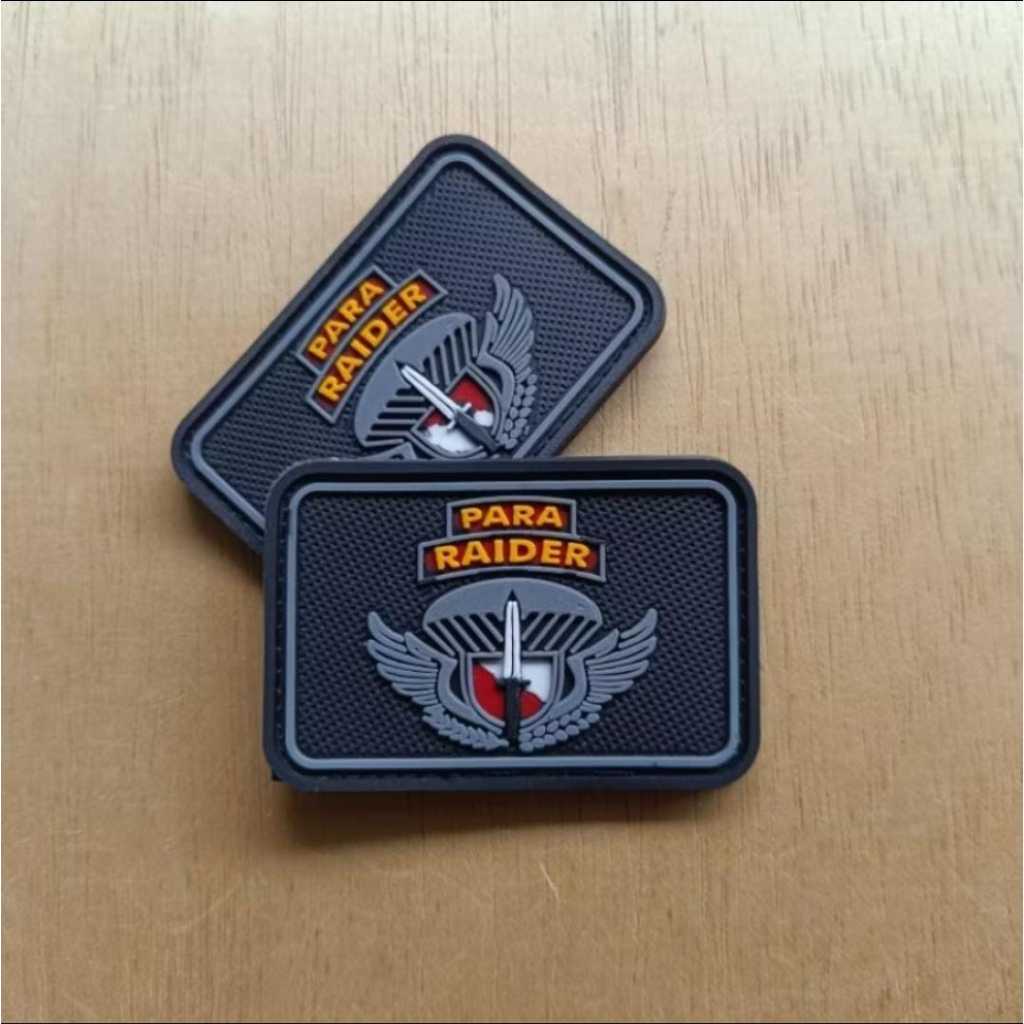Patch Rubber Logo Para Raider Tni / Rubber Patch
