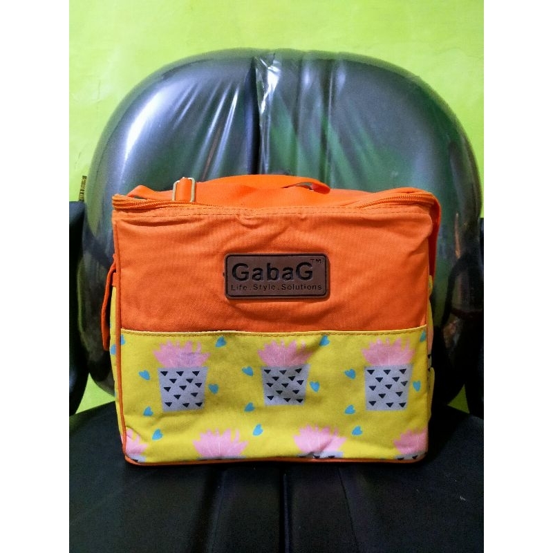 Cooler Bag Gabag Motif Kaktus (PreLoved)