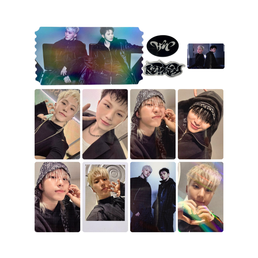 [sharing] SEVENTEEN HxW Hoshi Woozi - BEAM Photocard Benefit (Aladin / GS25 / Weverse)