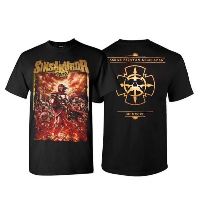 NEW Kaos band SIKSA KUBUR "Pelayan Kegelapan" Official Merchandise Tshirt |#kaosband #original