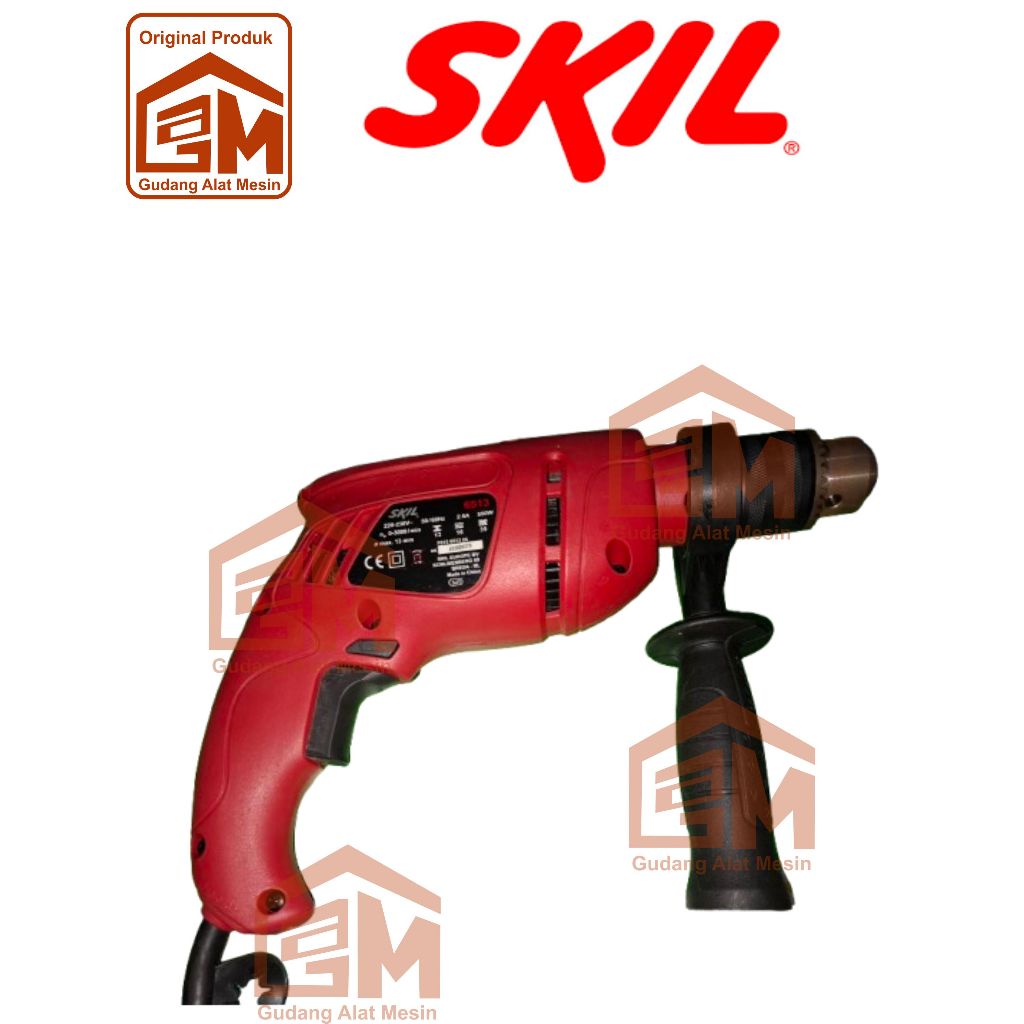 MESIN BOR TEMBOK 13MM 6513 SKIL IMPACT DRILL