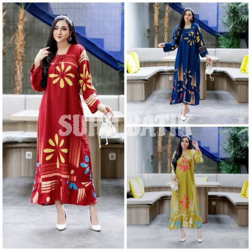 Sekdress fuji lukis - sekdress - dress fuji - dres viral - dress