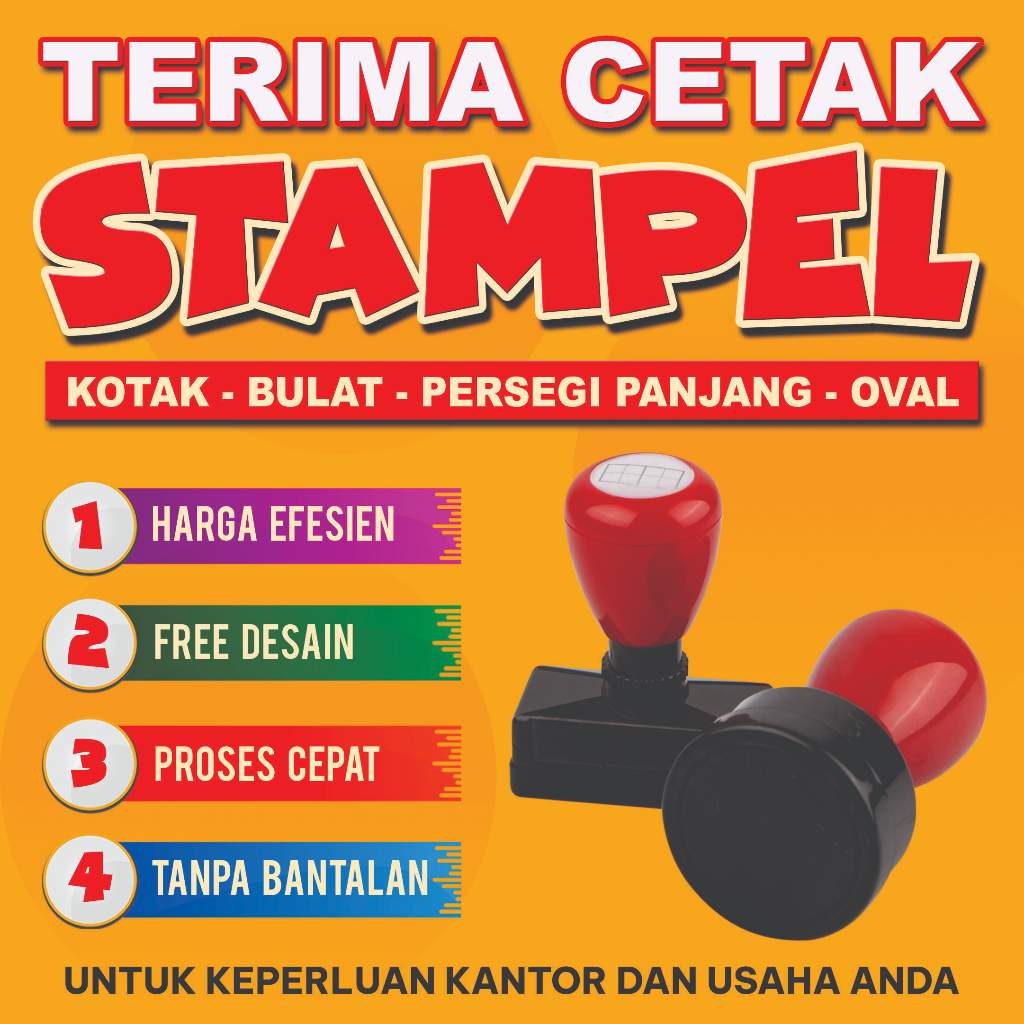 

Stampel Flash Bisa Custom