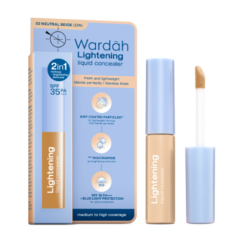 WARDAH LIGHTENING LIQUID CONCEALER WARDAH LIQUID CONCEALER WARDAH CONCEALER ORI BPOM (GROSIR)