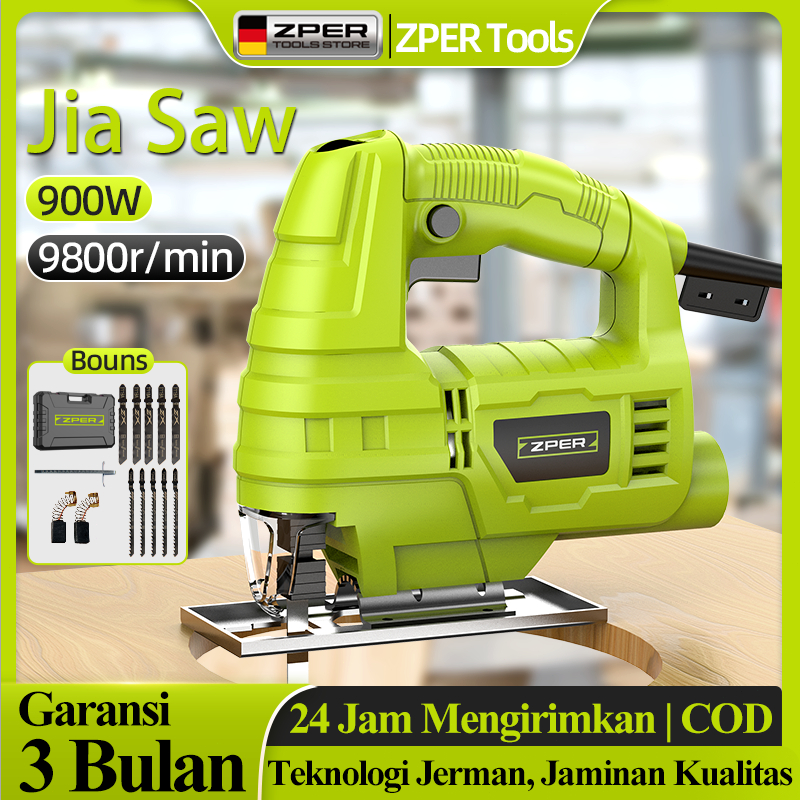 ZPER Mesin Gergaji kayu Jig Saw Machine Orion pemotong kayu triplek jig saw ZP045