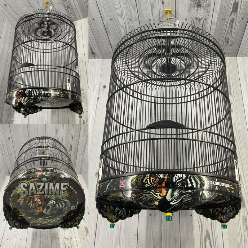 SANGKAR MURAI SAZIME DECAL TEBOK PVC D58