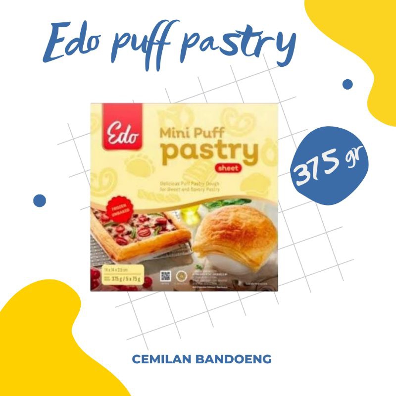 

Edo puff pastry 375 gr