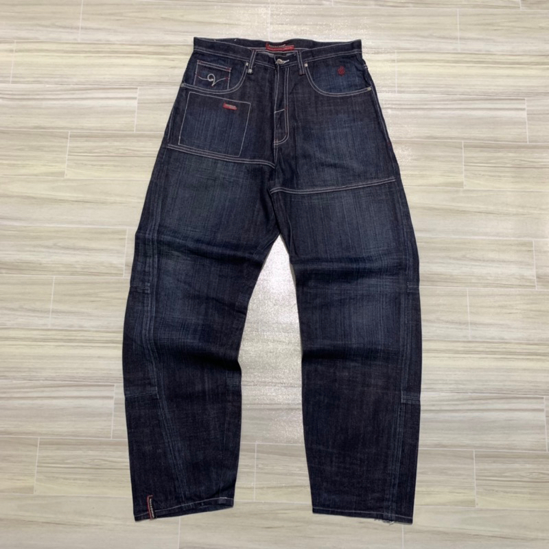 ROCAWEAR Y2K DENIM HIP-HOP VINTAGE BAGGY PANTS Authentic (34) Used