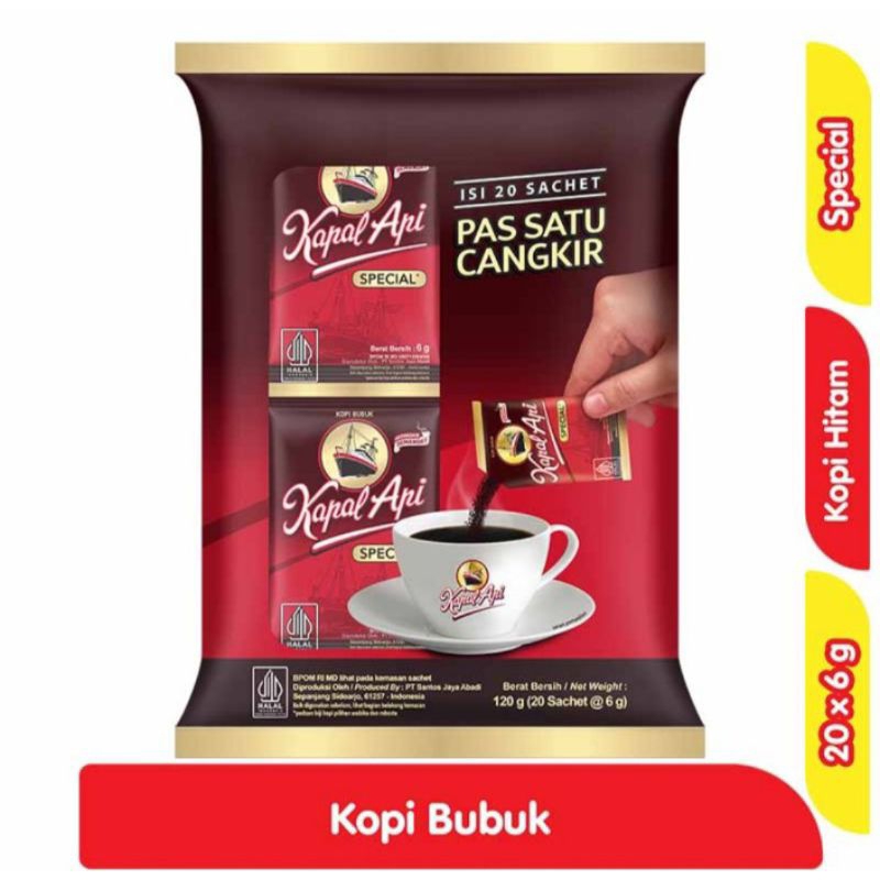 

Kapal Api Kopi Special 20 x 6 g