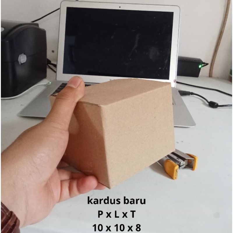 

kardus baru 10 x 10 x 8 kardus packing kemasan