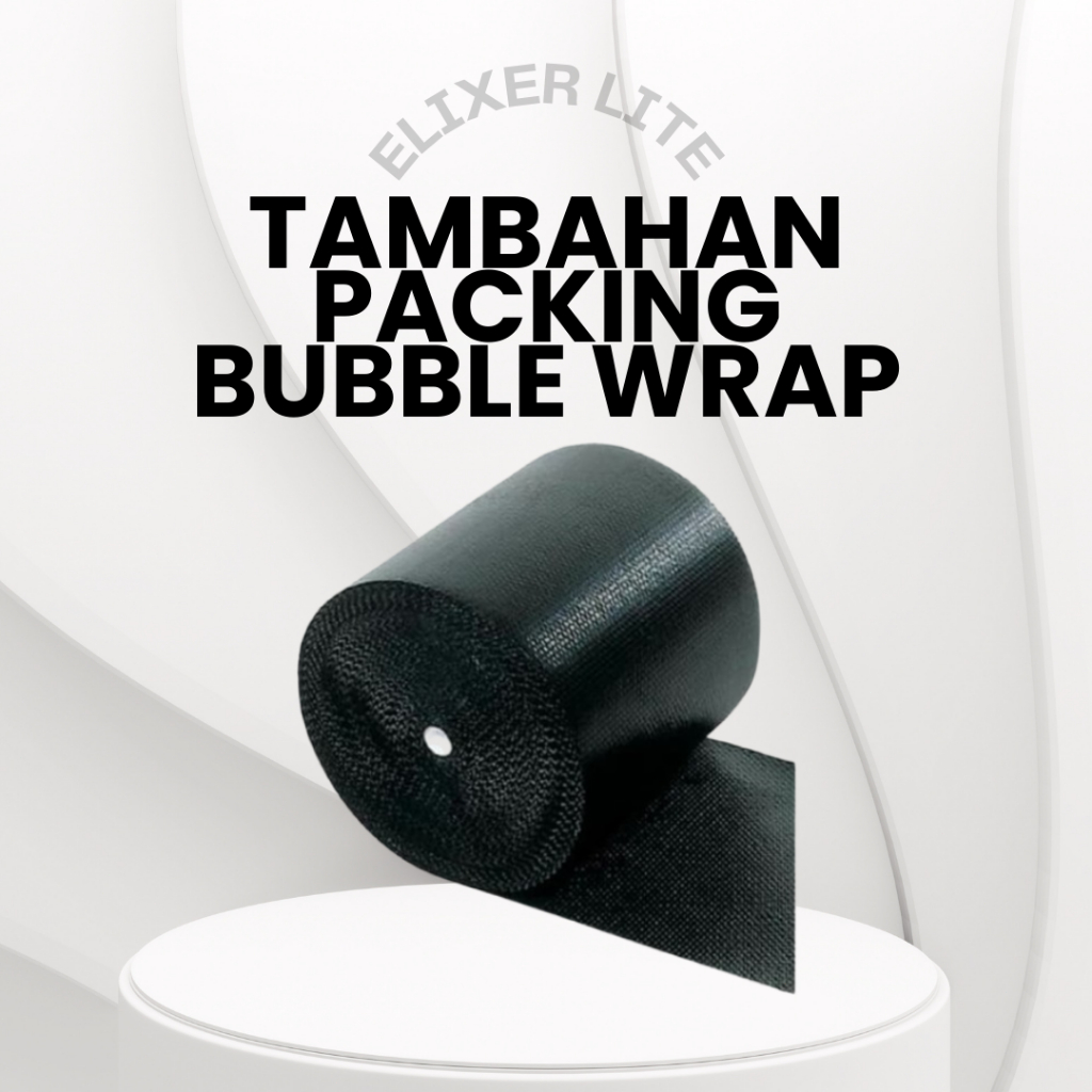 

Tambahan packing bubble wrap