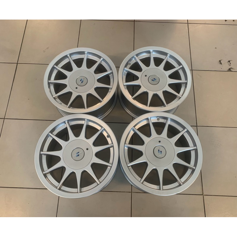 Velg Mobil Second Original Hartge Ring 15,H4x100 Lebar 7 ET 20 Made in jerman. Silver, Bmw e30