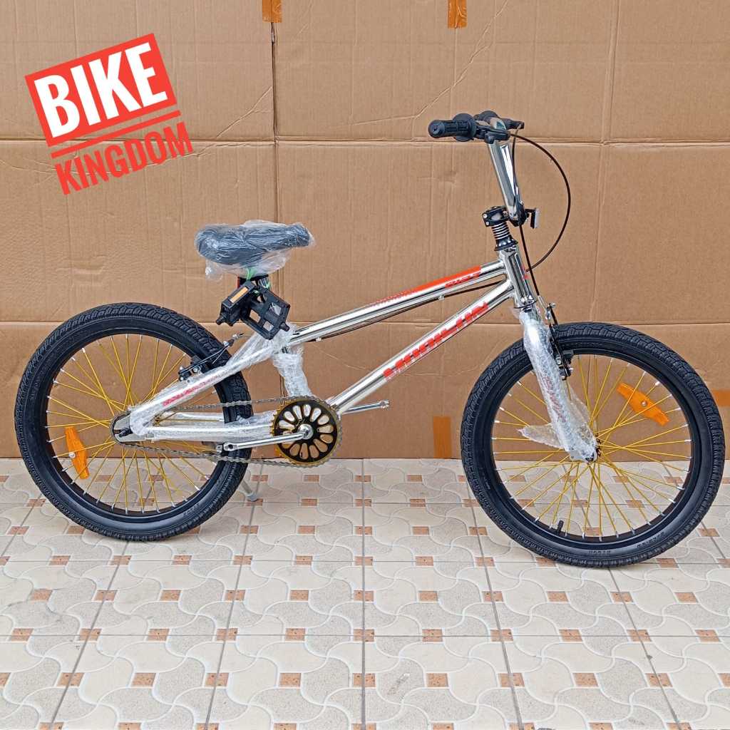 Sepeda BMX anak MORISON NIKEL 20 inch ban pompa