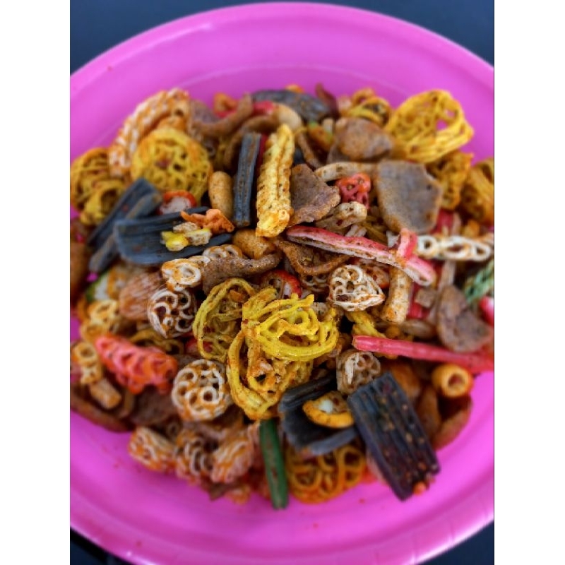 

Seblak Mix Campur Pedas Basreng Kerupuk Jengkol Makaroni Beton Ja`at Pedo Rafael Sisir Renyah Gurih Sagala Aya Snack Food Cemilan Goreng Kering
