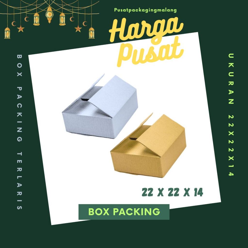 

Kardus 22x22x14 A1 Box Dus Packing Kotak Kemasan Karton Souvenir Hampers