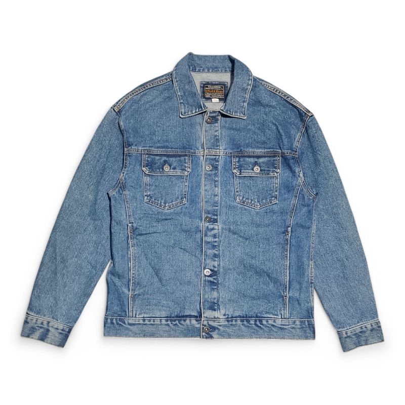 who au trucker denim jacket