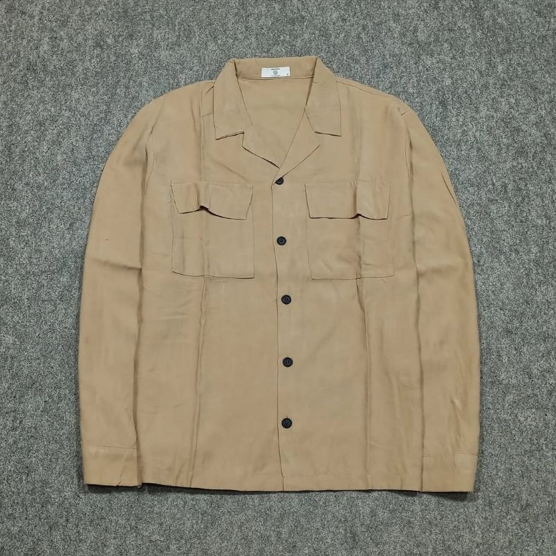 Kemeja jaket pria lengan panjang R2 size L second