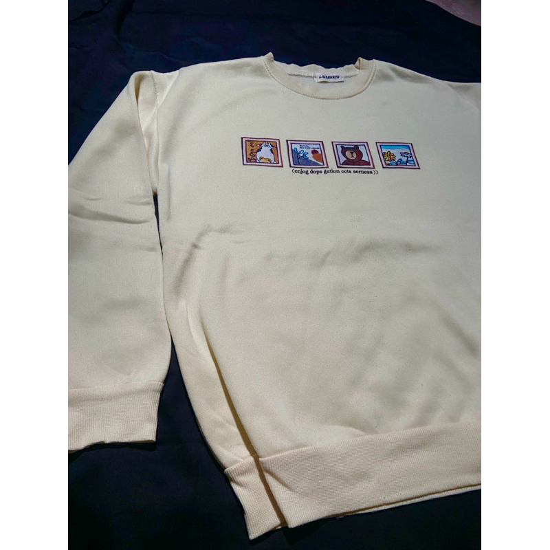 Crewneck Baby Yellow Preloved
