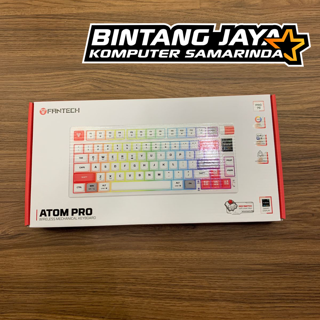 Keyboard Gaming Mechanical Wireless FANTECH ATOM PRO79 MK917