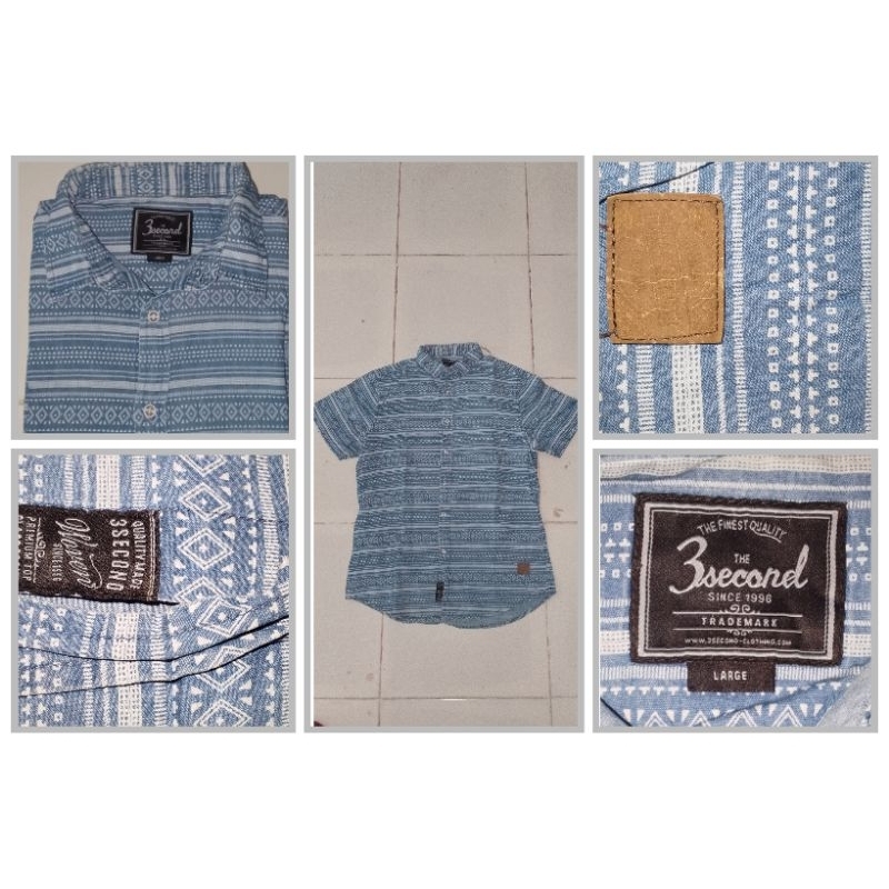 3SECOND NAVAJO SHIRT SIZE L