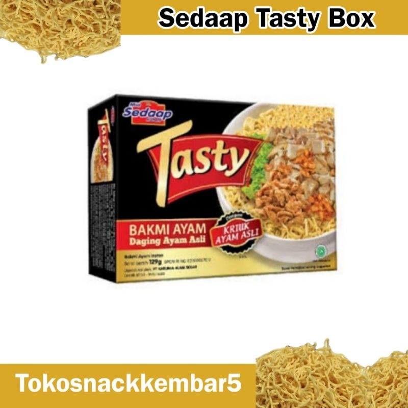

Mie Tasty Box Bakmi Ayam Box Parcel Tasty Sedaap