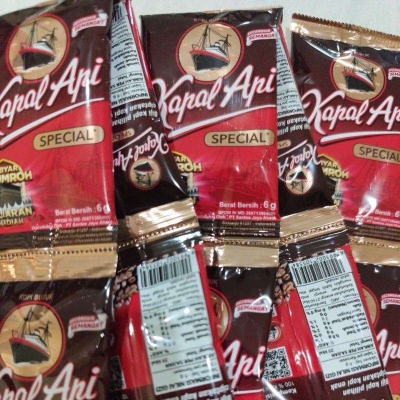 

kopi kapal api mini 6 g x 10 Bks x 20 rtg /dos