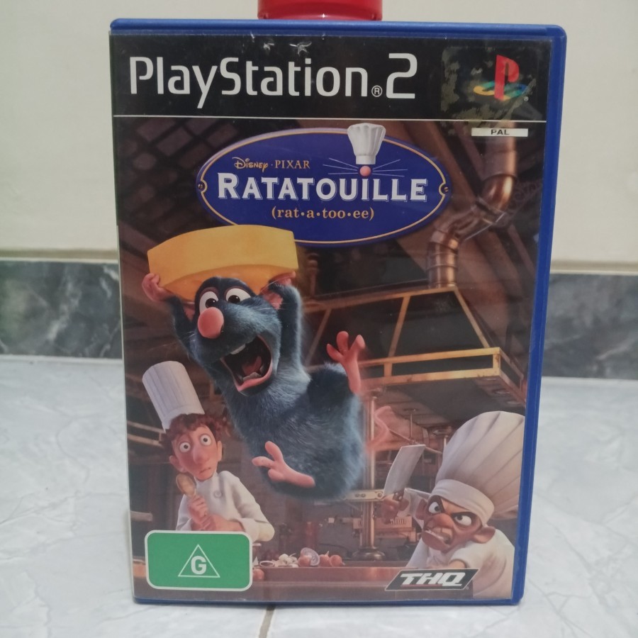 ratatouille dvd kaset ps2 original