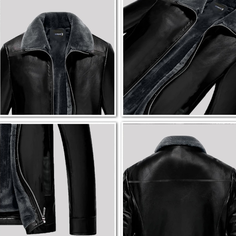 HOT SALE Dhozen Jaket Kulit Kragh Sherpa