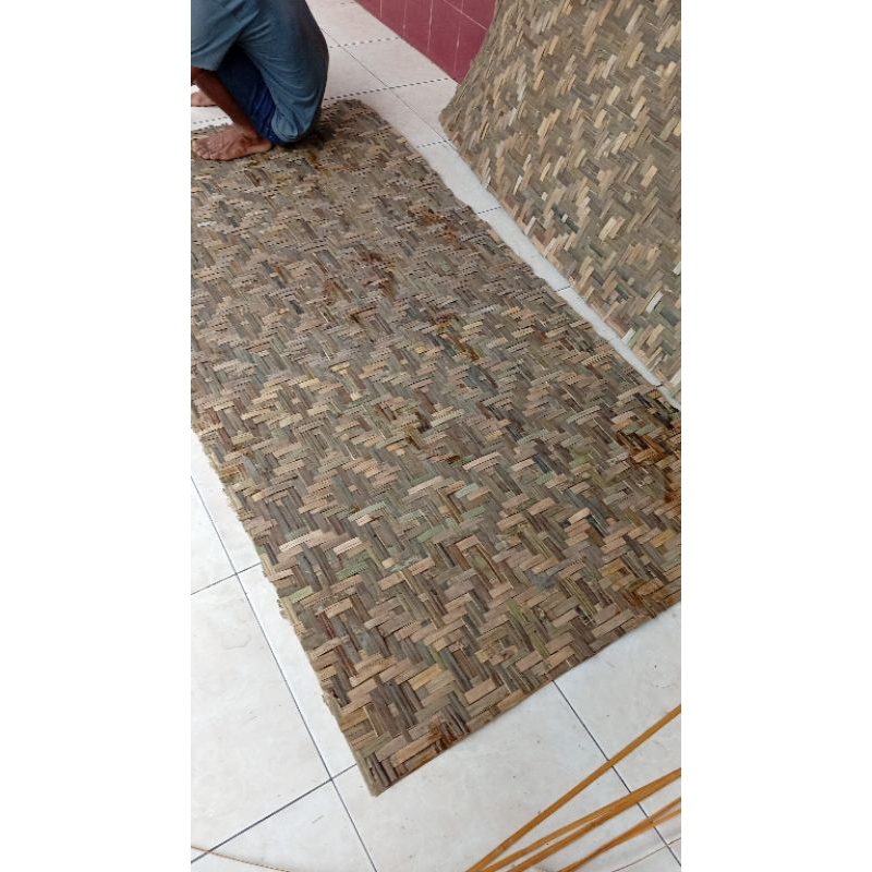 ANYAMAN BAMBU/BILIK BAMBU/GEDEG+FULL-KULIT