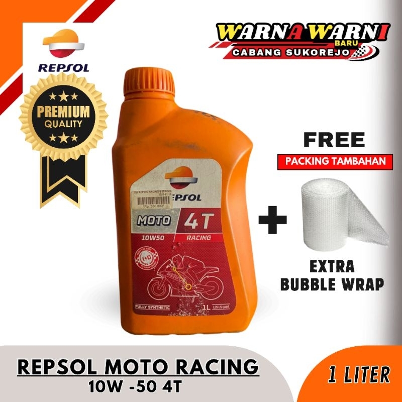 OLI REPSOL MOTO RACING 4T 10W-50 (1LITER ) API SN