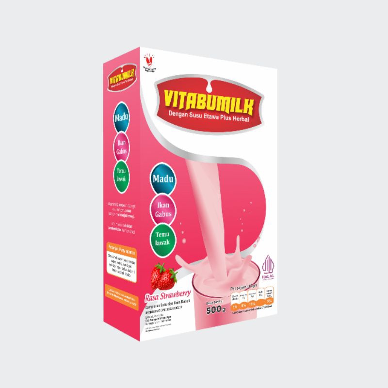 

VITABUMILK Susu Kambing Herbal Etawa Rasa Stroberi