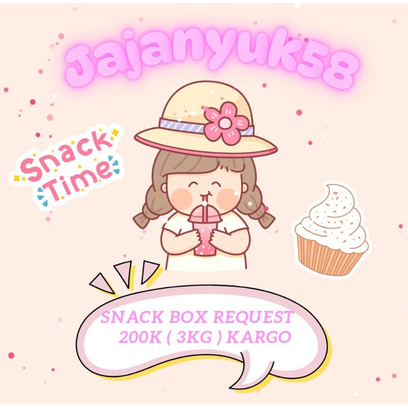 

BOX SNACK JAJANAN ECERAN 200K ETA CARGO 3 KG( BACA DESKRIPSI)