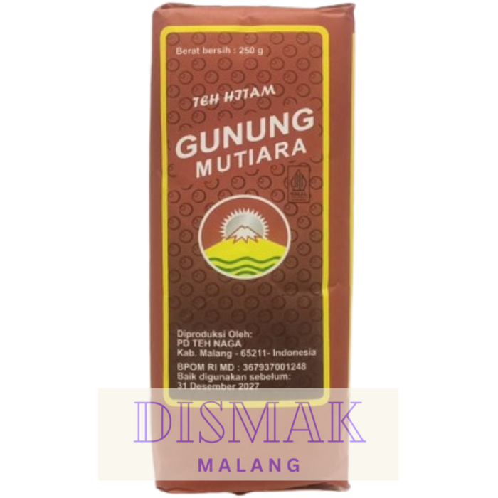 

Teh Hitam Gunung Mutiara 250 Gram