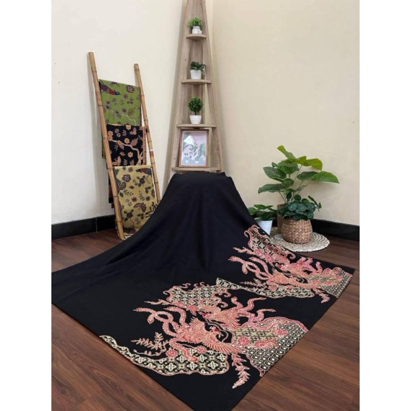 Kain Batik Solo katun premium motif merak